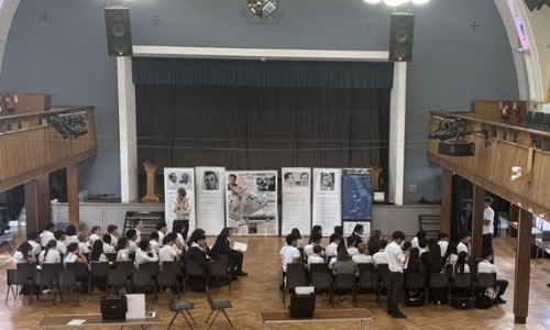 Forensics workshop in the Great Hall
